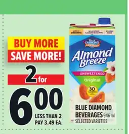 Metro BLUE DIAMOND BEVERAGES offer