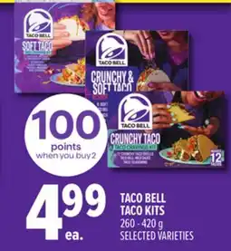 Metro TACO BELL TACO KITS offer