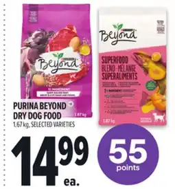 Metro PURINA BEYOND DRY DOG FOOD offer