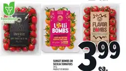 Metro SUNSET BOMBS OR SECILIA TOMATOES offer