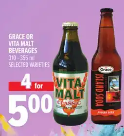 Metro GRACE OR VITA MALT BEVERAGES offer