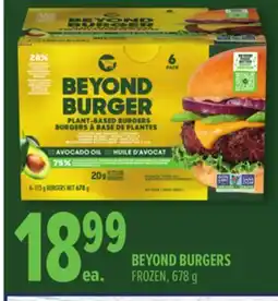 Metro BEYOND MEAT BEYOND BURGERS offer