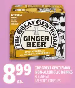 Metro THE GREAT GENTLEMAN NON-ALCOHOLIC DRINKS offer