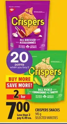 Metro CHRISTIE'S CRISPERS SNACKS offer