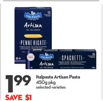 Longo's Italpasta Artisan Pasta offer