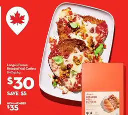 Longo's Longo's Frozen Breaded Veal Cutlets offer