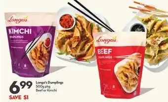 Longo's Longo's Dumplings offer