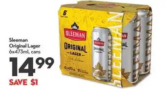 Longo's Original Lager offer
