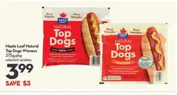 Longo's Natural Top Dogs Wieners offer
