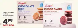Longo's Ice Cream Sandwich offer
