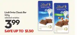 Longo's Swiss Classic Bar offer