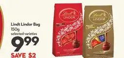 Longo's Lindt Lindor Bag offer