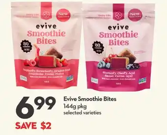 Longo's Smoothie Bites offer