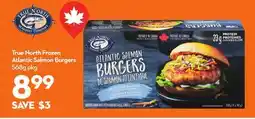 Longo's Frozen Atlantic Salmon Burgers offer