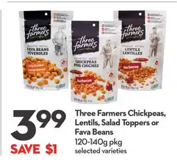 Longo's Chickpeas, Lentils, Salad Toppers or Fava Beans offer