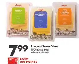 Longo's Cheese Slices offer