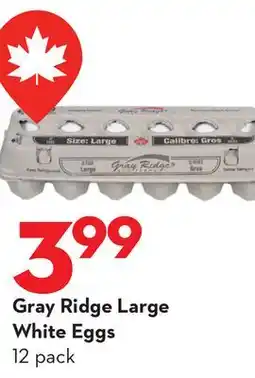 Longo's Gray Ridge Large White Eggs offer