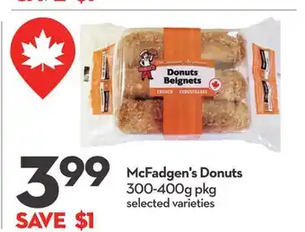 Longo's McFadgen's Donuts offer