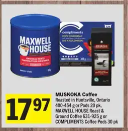 Foodland MUSKOKA Coffee offer