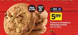 Foodland S'mores or Strawberry Shortcake Cookies offer