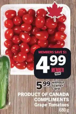 Foodland COMPLIMENTS Grape Tomatoes offer