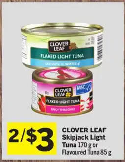 Foodland CLOVER LEAF Skipjack Light Tuna offer