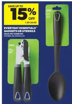 Real Canadian Superstore EVERYDAY ESSENTIALS GADGETS OR UTENSILS offer