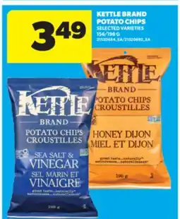 Real Canadian Superstore KETTLE BRAND POTATO CHIPS, 156/198 G offer