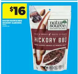Real Canadian Superstore NATUR SOURCE BBQ HICKORY ALMONDS, 500 G offer