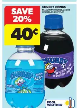 Real Canadian Superstore CHUBBY DRINKS, 250 ML offer