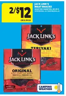 Real Canadian Superstore JACK LINK'S MEAT SNACKS, 65-81 G offer
