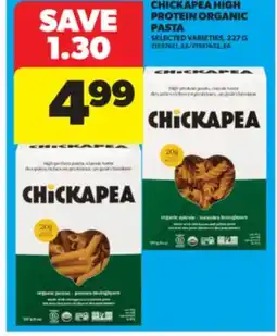 Real Canadian Superstore CHICKAPEA HIGH PROTEIN ORGANIC PASTA, 227 G offer