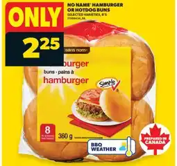 Real Canadian Superstore NO NAME HAMBURGER OR HOTDOG BUNS, 8'S offer