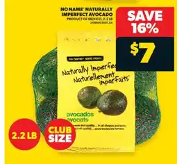 Real Canadian Superstore NO NAME NATURALLY IMPERFECT AVOCADO, 2.2 LB offer