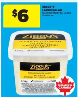 Real Canadian Superstore ZIGGY'S LARGE SALAD, 1.25 KG offer