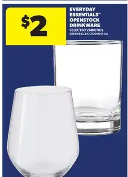 Real Canadian Superstore EVERYDAY ESSENTIALS OPENSTOCK DRINKWARE offer