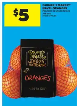 Real Canadian Superstore FARMER'S MARKET NAVEL ORANGES offer