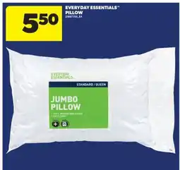 Real Canadian Superstore EVERYDAY ESSENTIALS PILLOW offer
