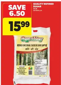 Real Canadian Superstore QUALITY REFINED SUGAR, 15 LB offer
