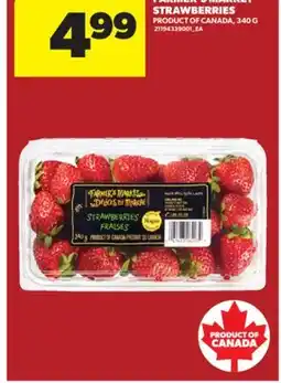 Real Canadian Superstore STRAWBERRIES, 340 G offer