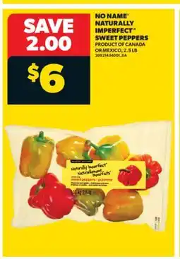 Real Canadian Superstore NO NAME NATURALLY IMPERFECT SWEET PEPPERS, 2.5 LB offer