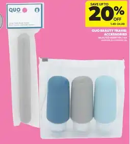 Real Canadian Superstore QUO BEAUTY TRAVEL ACCESSORIES, 1 EA offer
