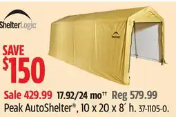 Canadian Tire Peak AutoShelter offer