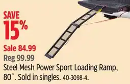 Canadian Tire CargoMaster Steel Mesh Power Sport Loading Ramp, 80˝ offer