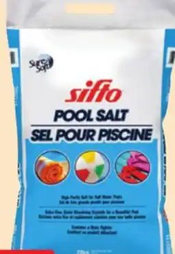 Canadian Tire Sifto Pool Salt offer