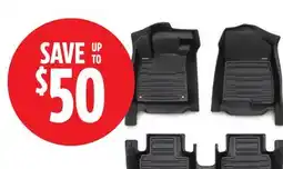 Canadian Tire Motomaster Custom Floor Liners. Front and rear sets. Available for special order at parts desk offer