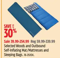 Canadian Tire Mattresses and Sleeping Bags offer