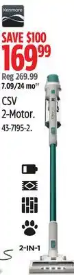 Canadian Tire Kenmore CSV 2-Motor offer