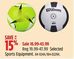 Canadian Tire Wilson Sports Equipment offer