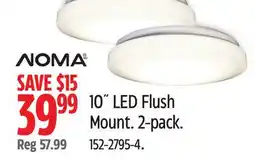 Canadian Tire 10˝ LED Flush Mount offer